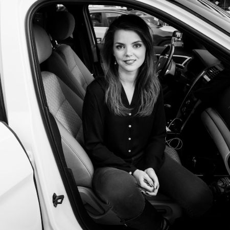 Photo is black and white.